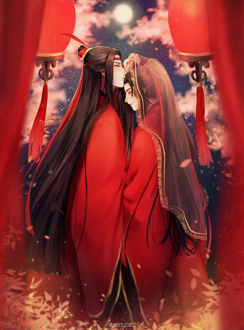 about mo dao zu shi in anime by Afonya, wangxian HD phone wallpaper