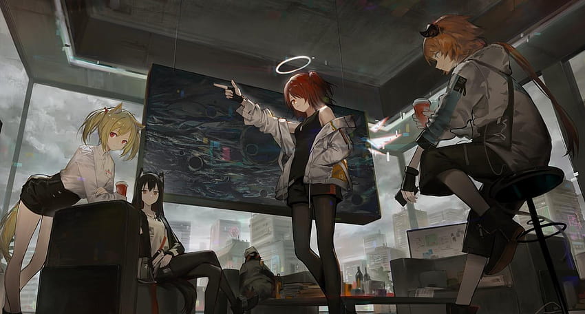 Angels - EXUSIAI [明日方舟- Arknights] 1080P 60FPS [Wallpaper Engine Anime]