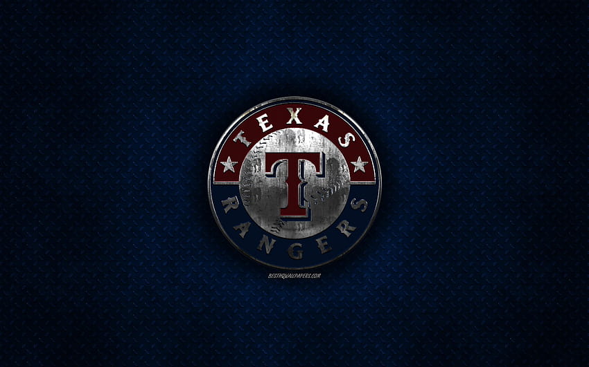 Texas Rangers, clube de beisebol americano, texas rangers 2019 papel de parede HD