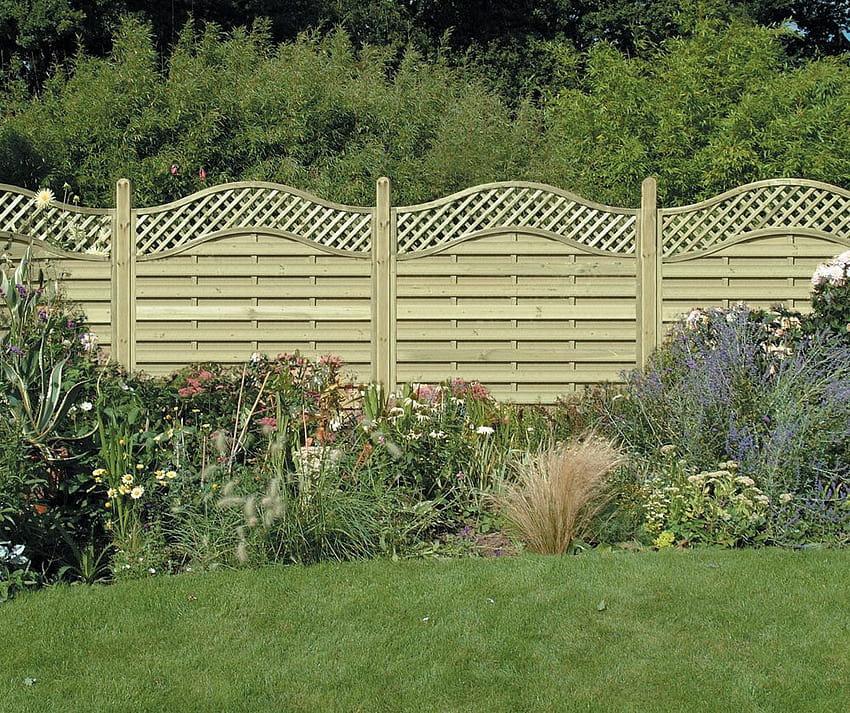 Fence Ideas, garden fence HD wallpaper