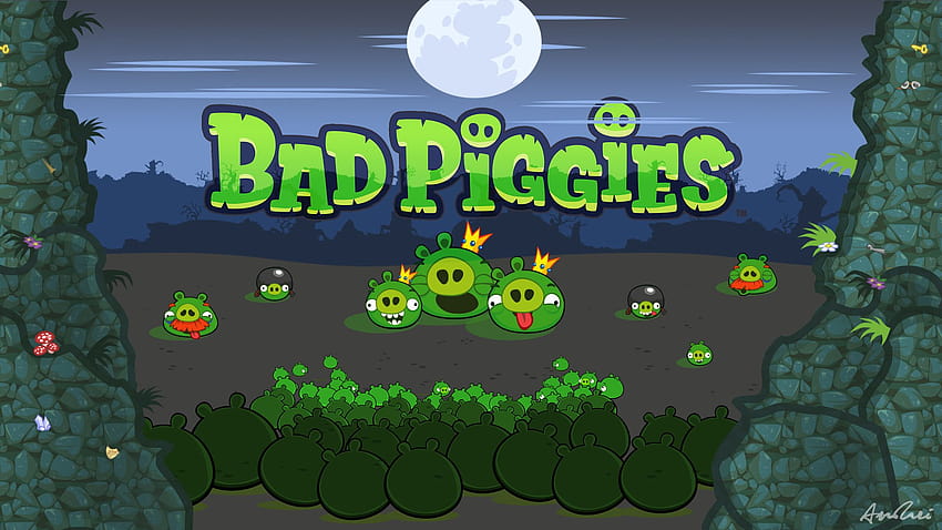 Bad Piggies HD wallpaper