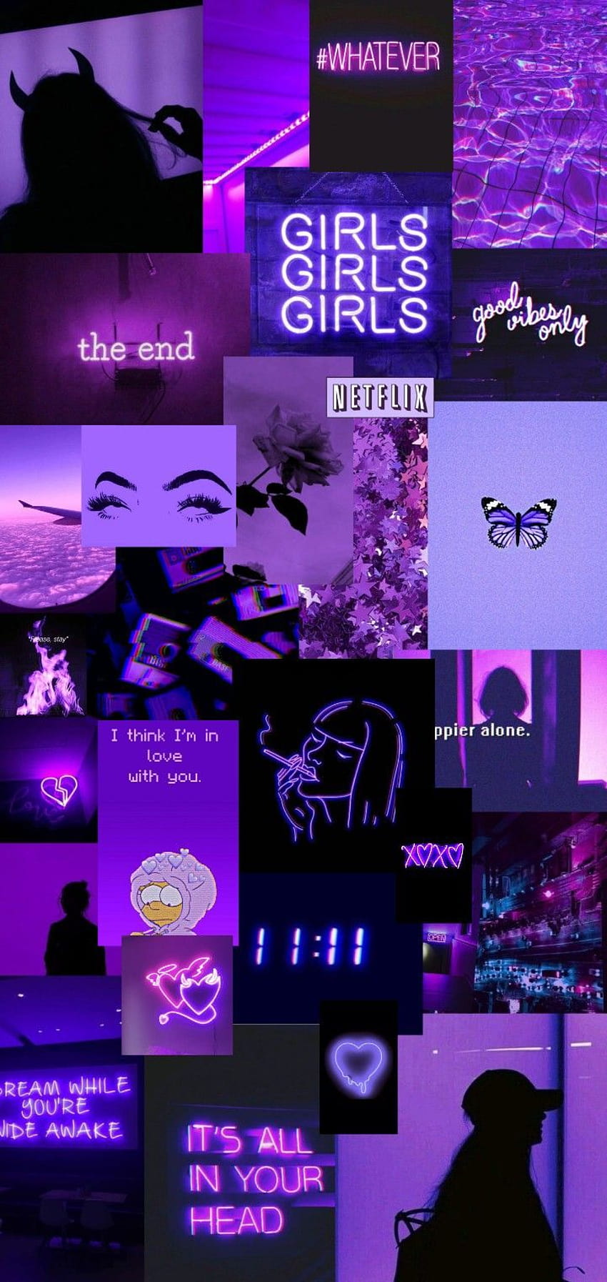 Plain Neon Purple Wallpapers on WallpaperDog