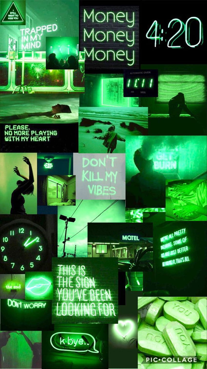 green aesthetic tumblr HD phone wallpaper