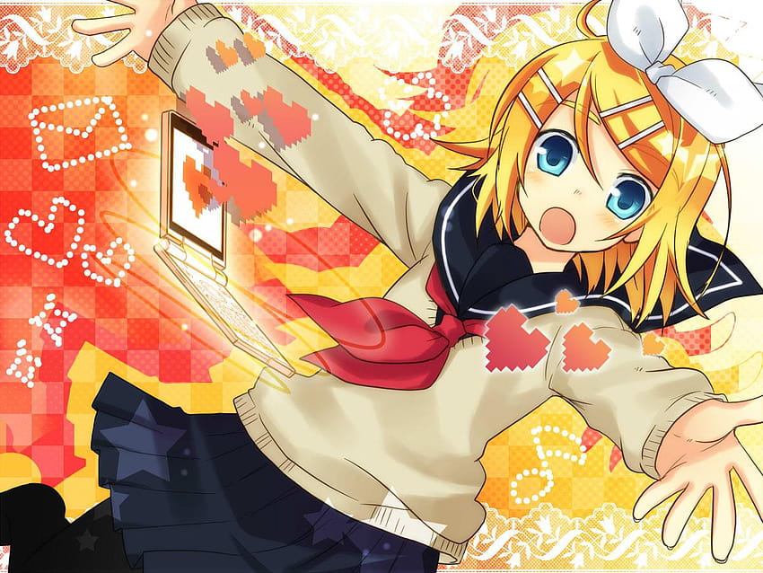 Rin Kagamine Rin Kagamine and backgrounds HD wallpaper