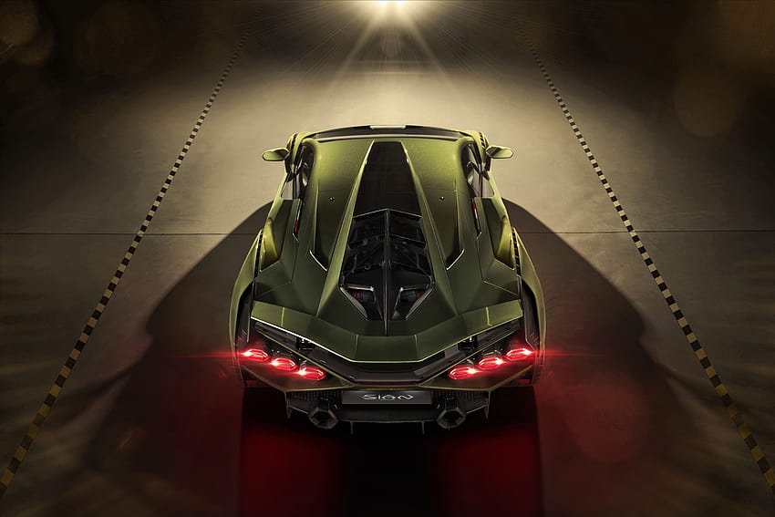 Lamborghini Sian Wallpaper 4K, 8K, Hybrid sports car, 5K