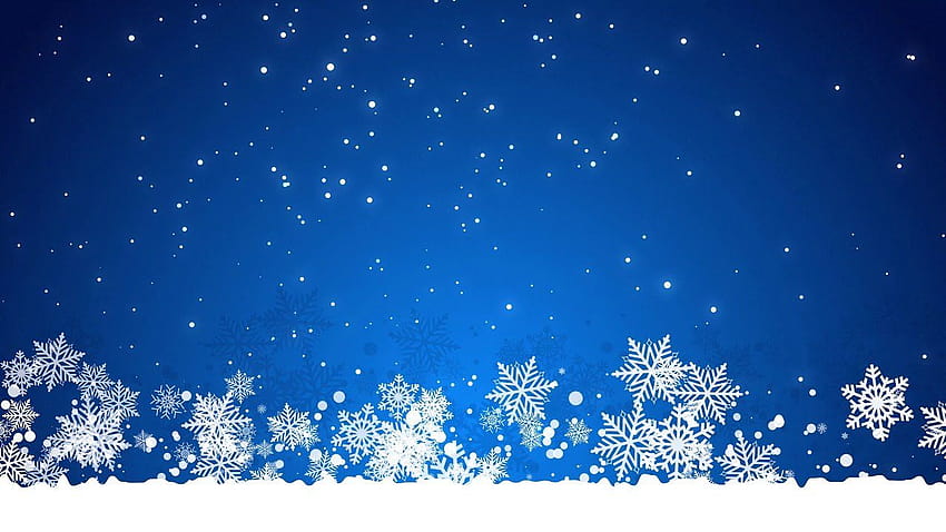 背景ビデオ ループ クリスマス ブルー 雪 [1280x720]、モバイル & タブレット、クリスマス 1280x720 用 高画質の壁紙