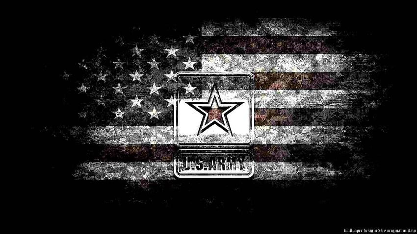 Army Strong on Dog, logo de l'armée des États-Unis Fond d'écran HD