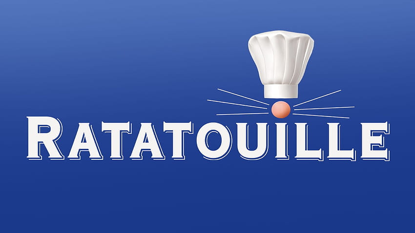 Ratatouille Logo, film logos HD wallpaper