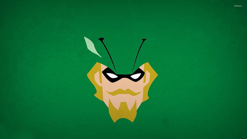 green arrow logo HD wallpaper