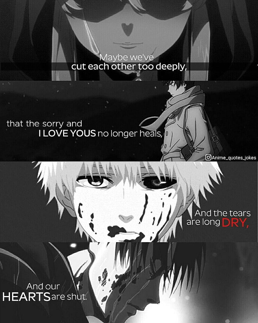 45 Beautiful Love Quotes from Anime  PostCaptionscom