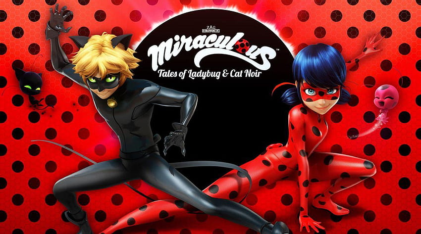 Miraculous: Tales of Ladybug & Cat Noir and Backgrounds , cudowny program telewizyjny o biedronce Tapeta HD