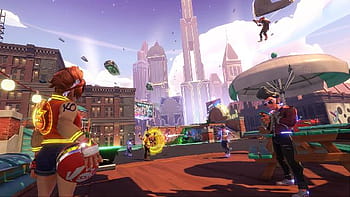 Basketbrawl Block Party Ball Crawl Holo-Ween Knockout City Heroes HD Knockout  City Wallpapers, HD Wallpapers