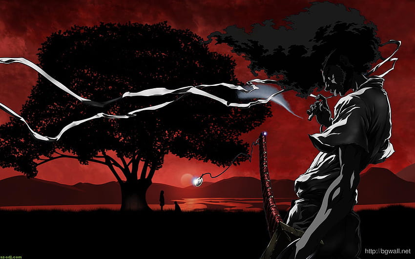 Afro Samurai Anime – Hintergründe, PS4-Anime-Retro-Kunst HD-Hintergrundbild