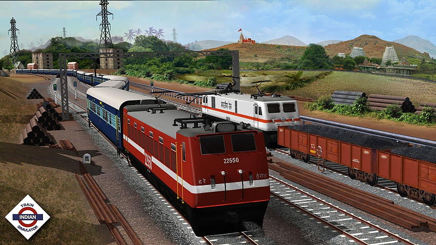 Indian Train Simulator Dernière MISE À JOUR 2020.3.8 [NOUVELLE VERSION] Fond d'écran HD