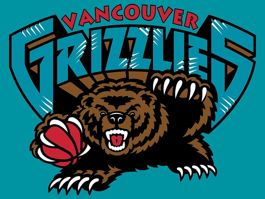 NBA, koszykówka, Vancouver Grizzlies, Vancouver, sport, niedźwiedź grizzly / i mobilne tła Tapeta HD