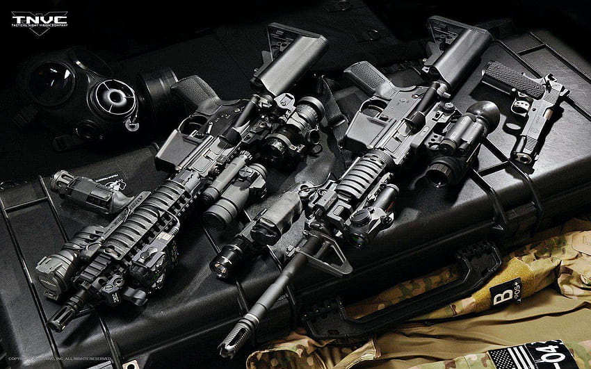 Pistolas Armas M4 M1911 Colt M4A1 fondo de pantalla