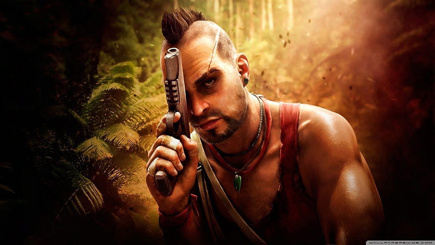 Vaas Far Cry 3: ancha: alta definición fondo de pantalla