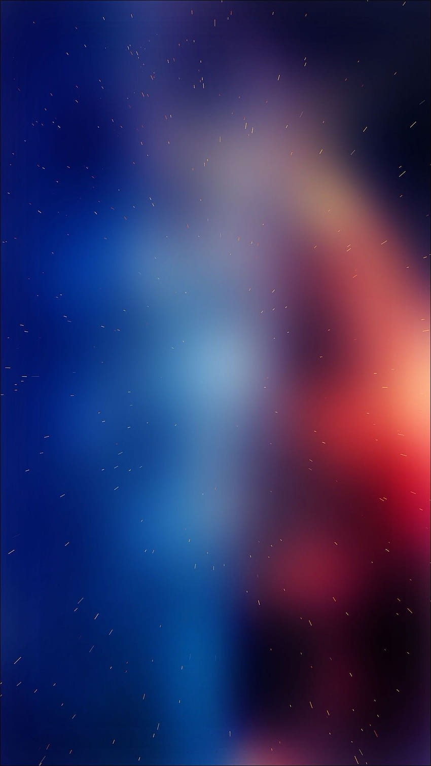 Orange To Blue Blur S Distortion Phone, blur phone HD phone wallpaper