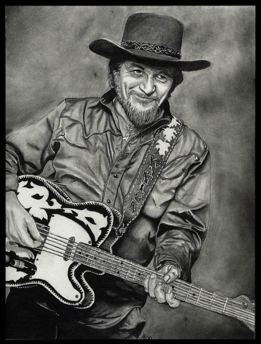 Download Waylon Jennings The Outlaw Performance Wallpaper  Wallpaperscom