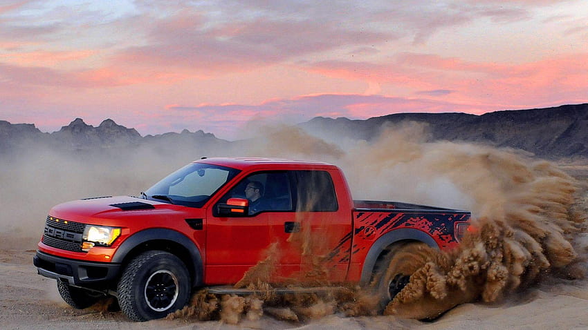 ford raptor camo jacked up