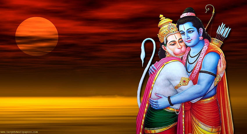 Bhagwan Shri Ram ลอร์ดพระรามคอมพิวเตอร์ วอลล์เปเปอร์ HD