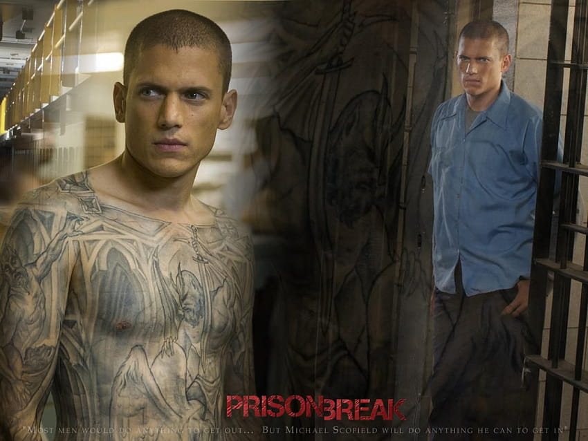 Prison Break : The Oscar Favorite on We ...weheartit, michael scofield  prison tattoo HD wallpaper | Pxfuel