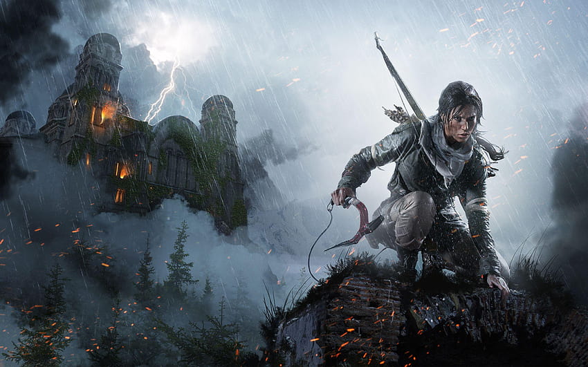 Rise of the Tomb Raider 2015 วอลล์เปเปอร์ HD
