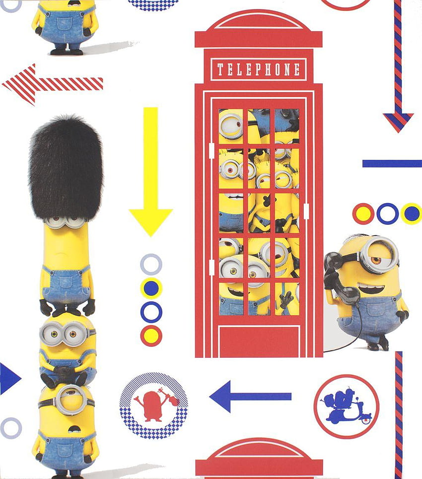 Minions Kids London Minion Telefon Kulübesi 103145 HD telefon duvar kağıdı