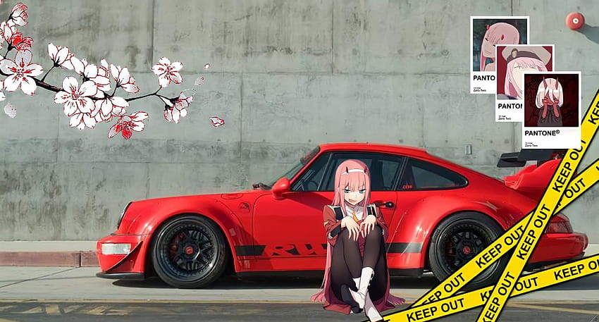 Anime x Car : u_superrulerxy, anime jdm cars HD wallpaper