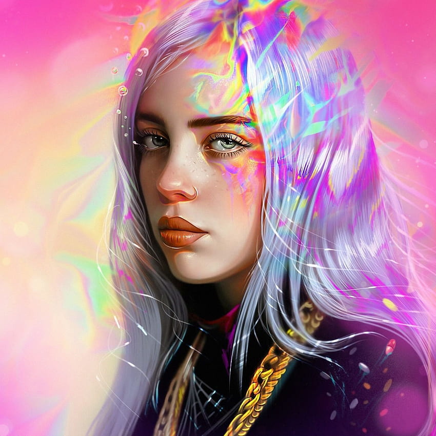 Billie Eilish Art, anime billie eilish HD phone wallpaper | Pxfuel