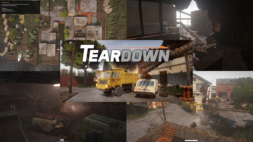 Teardown: Endlich ein Spiel, das seinem Namen alle Ehre macht, Teardown-Spiel HD-Hintergrundbild