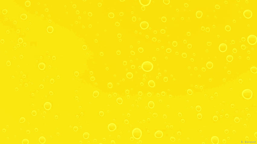 Water Drops Or Bubbles Data Src สีเหลือง, หยดน้ำฟอง วอลล์เปเปอร์ HD