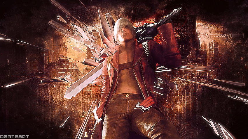 Dante & Vergil Battle Art - Devil May Cry 3: Dante's Awakening Art Gallery