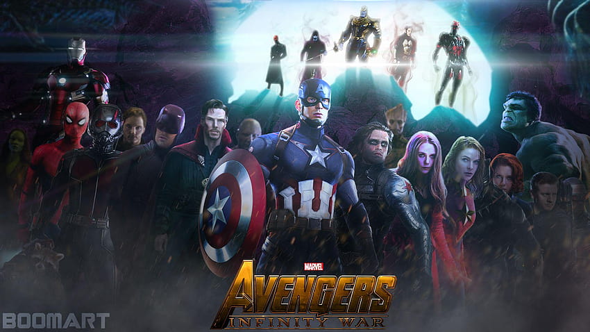Avengers: Infinity War autorstwa BoomArt16, Avengers Infinity War Tapeta HD