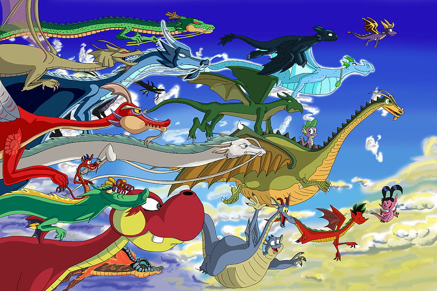 The Flight of Dragons, american dragon jake long HD wallpaper