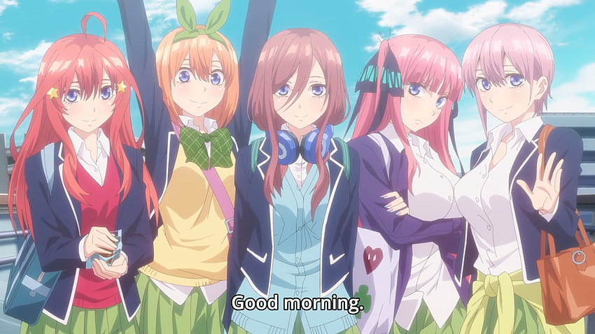 Gotoubun no Hanayome Episodio 12 Discusión fondo de pantalla