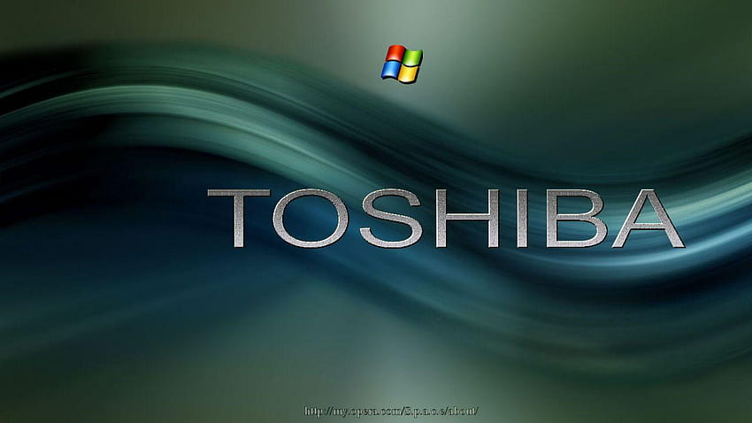 Genial Toshiba, logotipo de toshiba fondo de pantalla