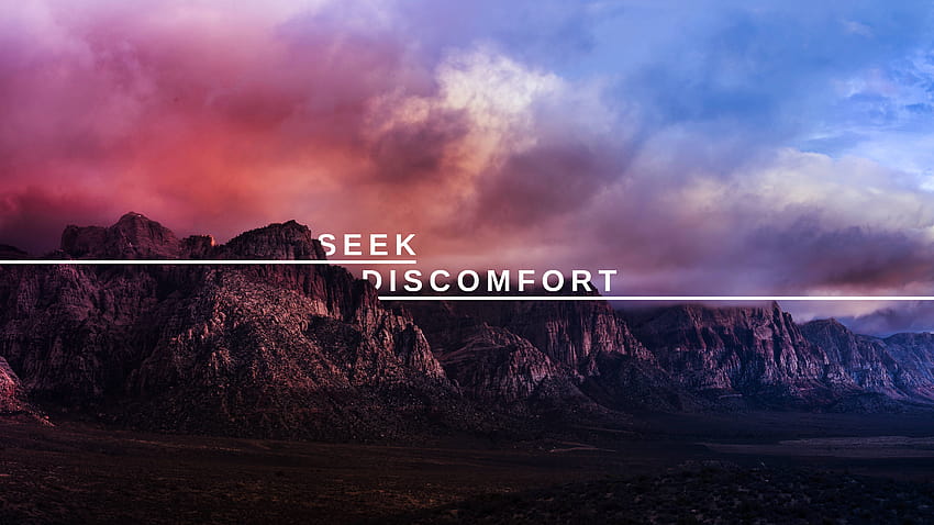 A tribute I made to Yes Theory, seek discomfort HD wallpaper
