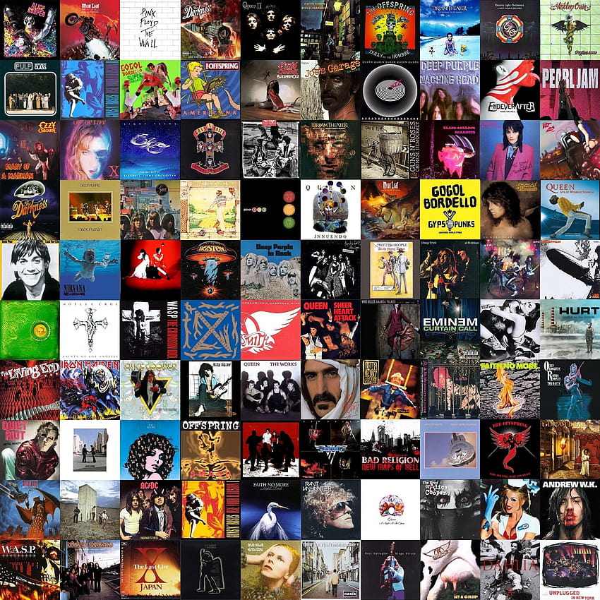 Arriba 58+ imagen portadas de álbumes de rock - Thcshoanghoatham-badinh ...