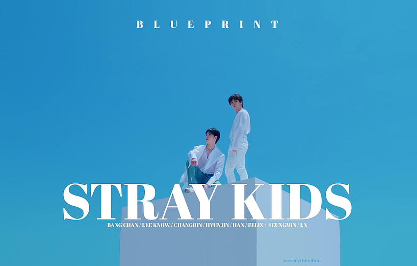 I made some Stray Kids “Blueprint”, stray kids 2021 laptop HD wallpaper