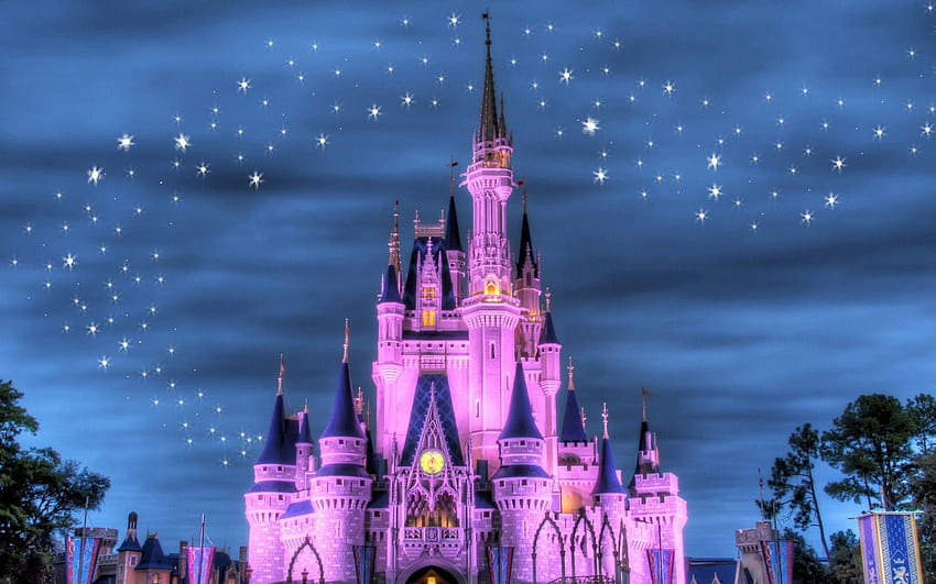 Disney Castle Backgrounds, disney princess castle background HD wallpaper