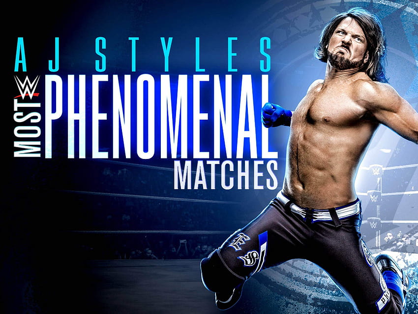 Mira WWE: AJ Styles: la mayoría de los partidos fenomenales fondo de pantalla