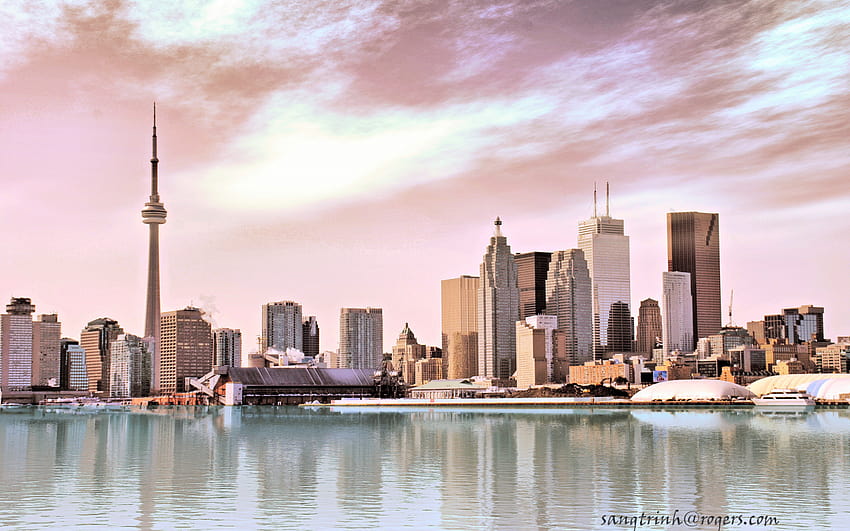 Desktop Wallpapers Toronto Canada Tower Cities Building