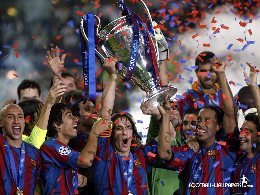 FC Barcelona Liga Mistrzów UEFA, Liga Mistrzów Barcelony Tapeta HD