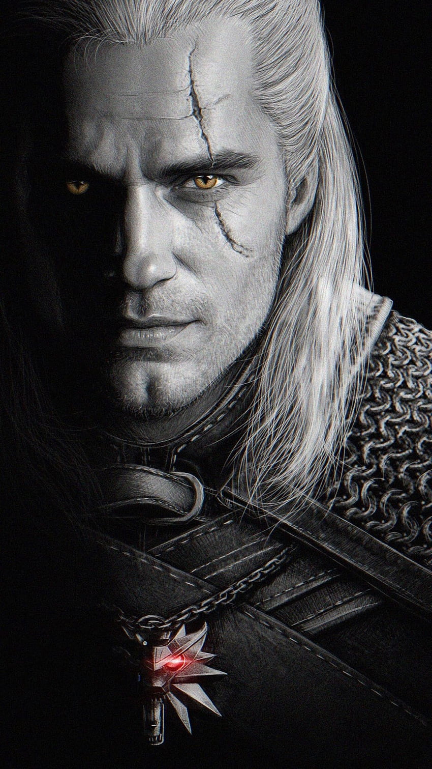 The Witcher for iPhone pack, witcher geralt phone HD phone wallpaper