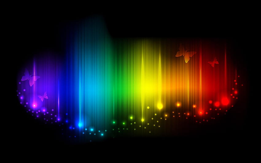 Cool , Rainbow Lines 1920x1200, lignes cool Fond d'écran HD
