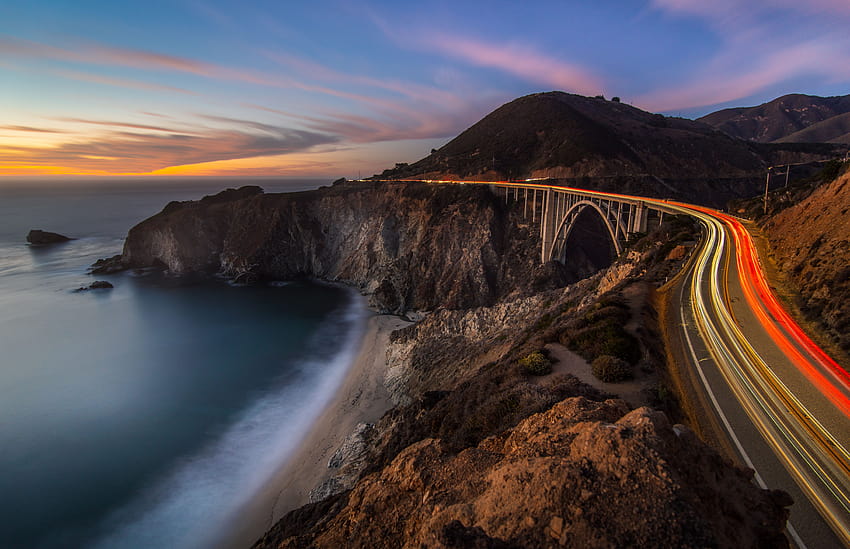 Pacific Coast Highway, pacific ocean highway 1 one california ultra HD wallpaper