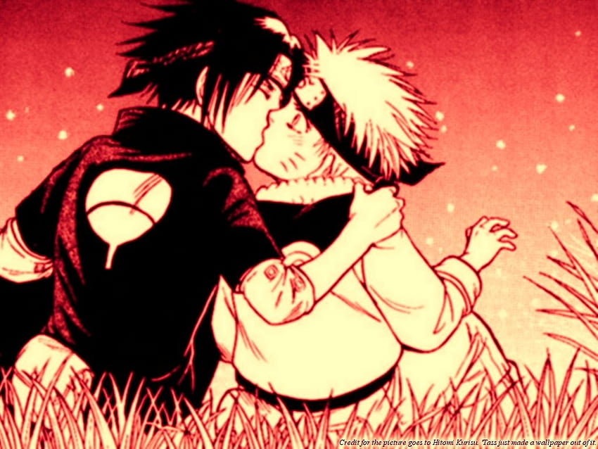 Naruto e Sasuke beijo clássico  Naruto and sasuke kiss, Naruto, Anime