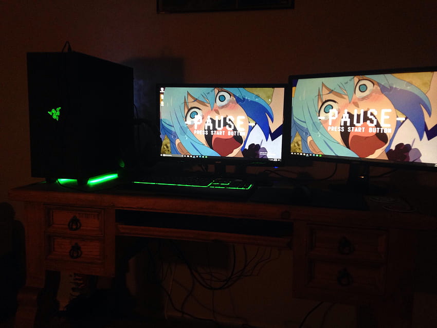 Got a new for my gaming setup Figured yall, set up HD wallpaper