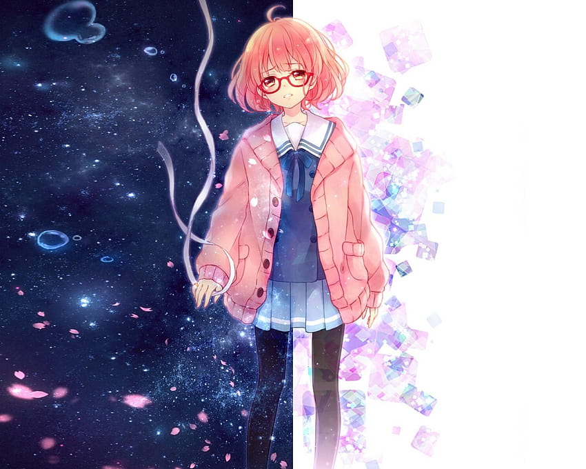 OC][Fanart] Mirai Kuriyama from Kyoukai no Kanata : r/anime